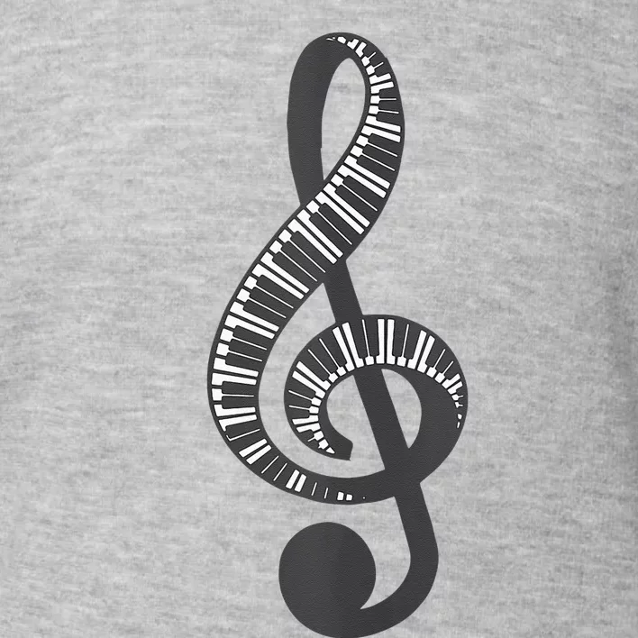 Cute Piano Keyboard Treble Clef Music Note Art Music Gift Toddler Sweatshirt