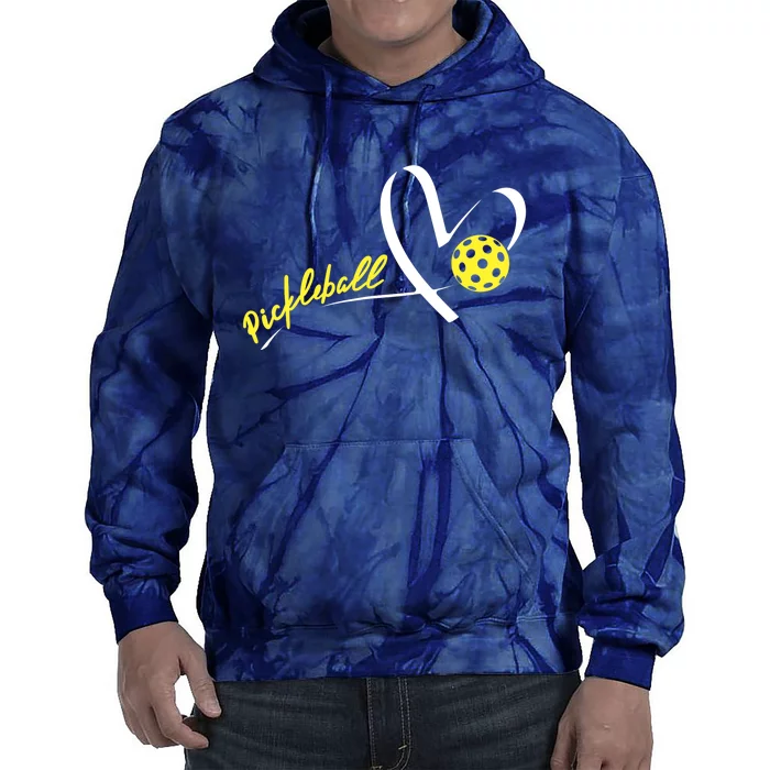 Cute Pickleball Lovers Funny Pickleball Players Gifts Tie Dye Hoodie