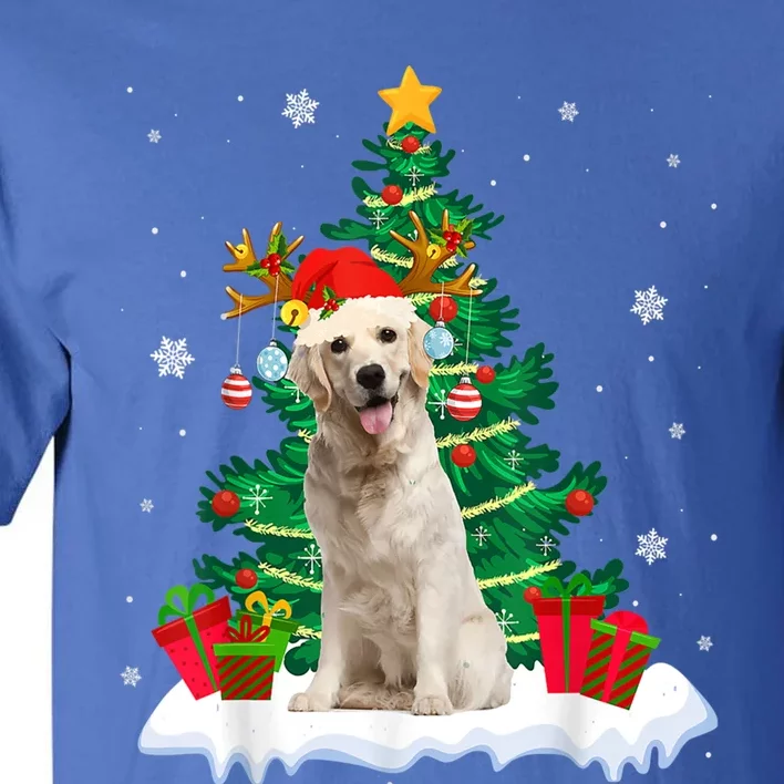 Christmas Pajama Labrador Retriever Tree Xmas Dog Dad Mom Cute Gift Tall T-Shirt