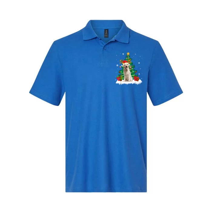 Christmas Pajama Labrador Retriever Tree Xmas Dog Dad Mom Cute Gift Softstyle Adult Sport Polo