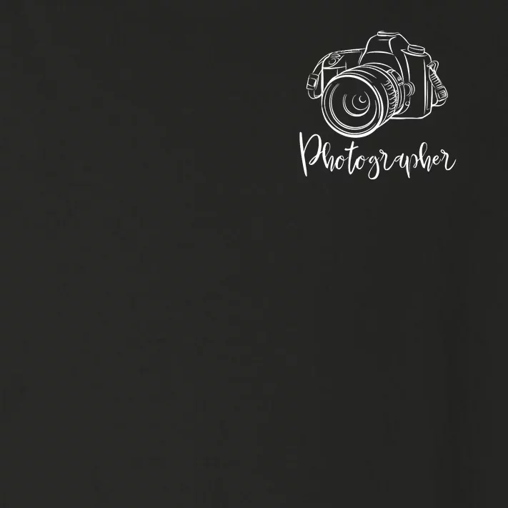 Camera Photographer Lens Cameraman Focus Photography Toddler Long Sleeve Shirt