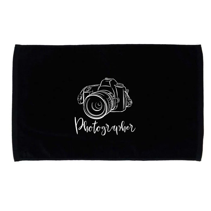 Camera Photographer Lens Cameraman Focus Photography Microfiber Hand Towel