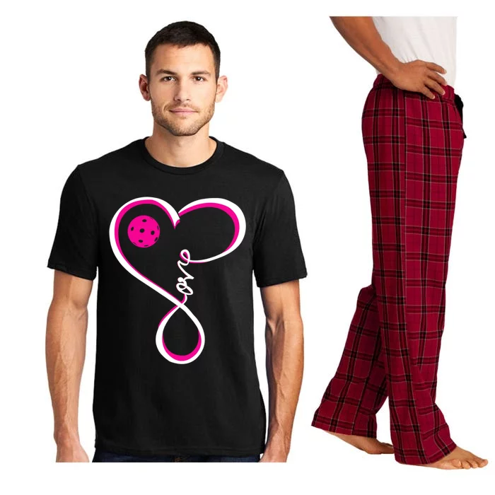 Cute Pickleball Ladies I Love Pickleball Gift Pajama Set