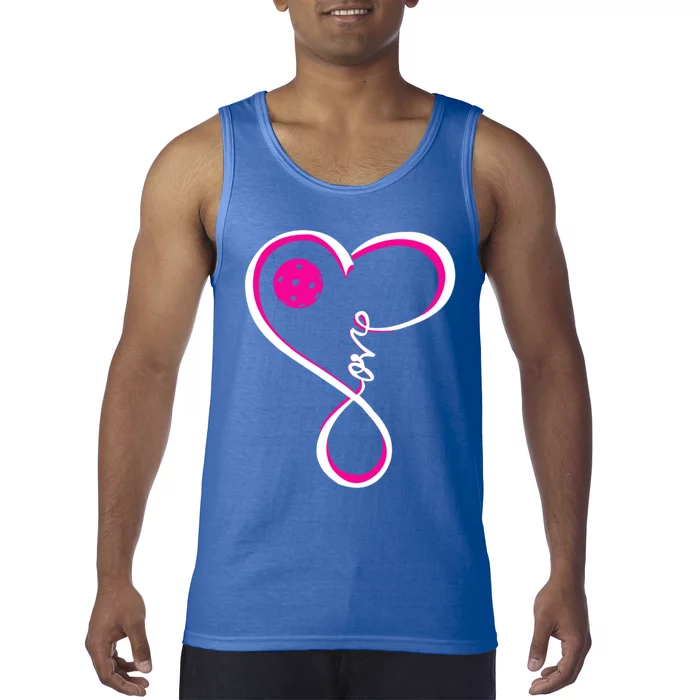 Cute Pickleball Ladies I Love Pickleball Gift Tank Top