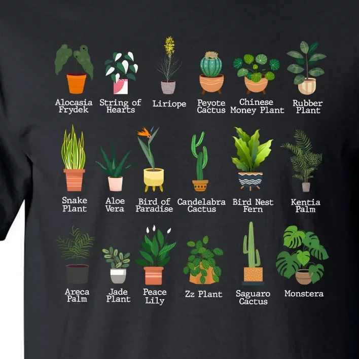 Crazy Plant Lady Gardener Tall T-Shirt