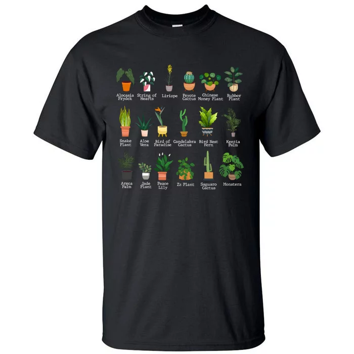 Crazy Plant Lady Gardener Tall T-Shirt