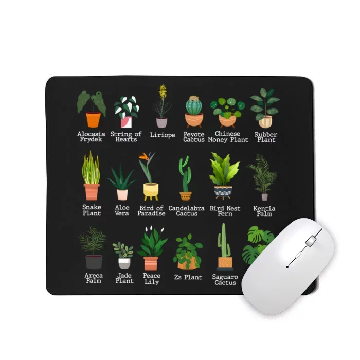 Crazy Plant Lady Gardener Mousepad