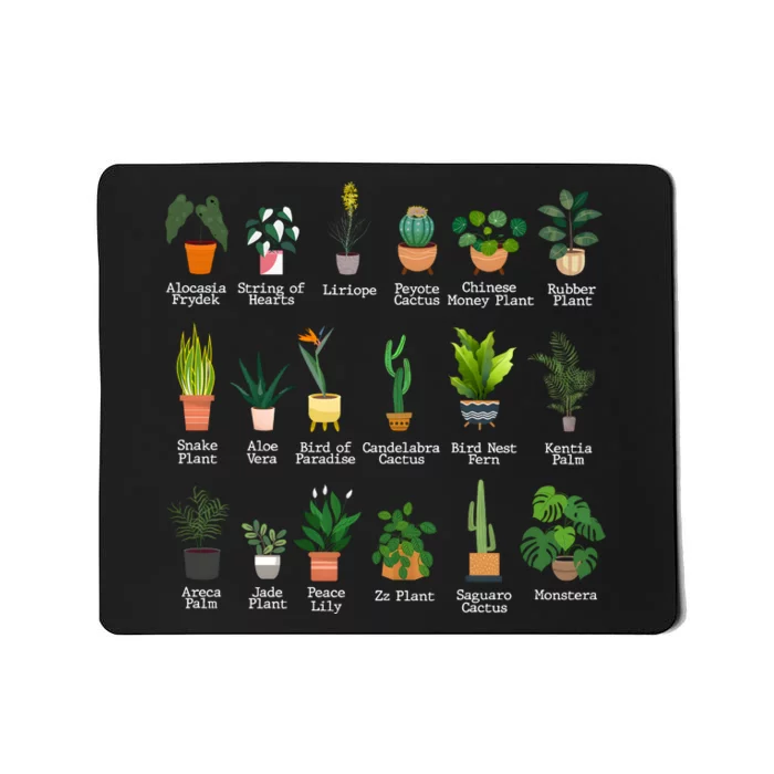 Crazy Plant Lady Gardener Mousepad