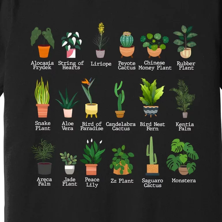 Crazy Plant Lady Gardener Premium T-Shirt