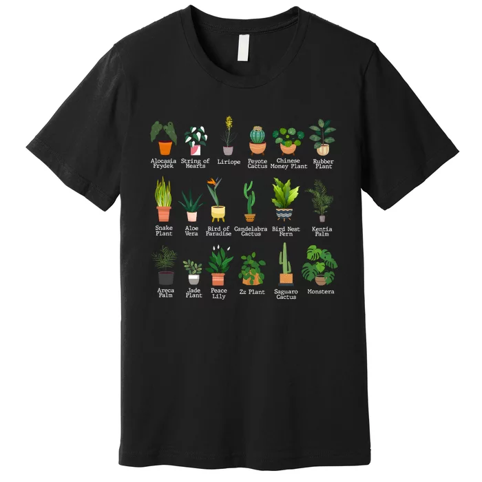 Crazy Plant Lady Gardener Premium T-Shirt