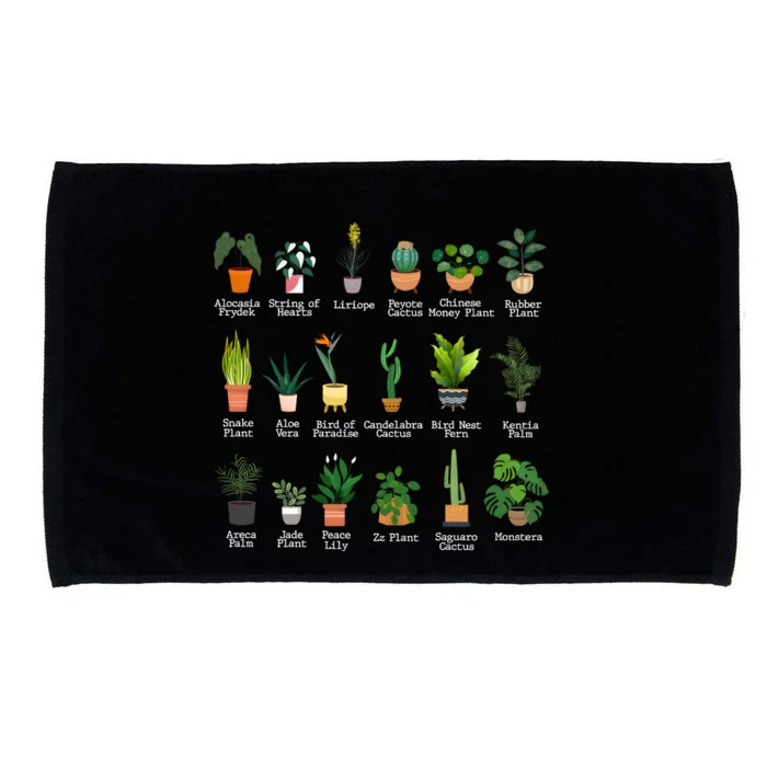 Crazy Plant Lady Gardener Microfiber Hand Towel