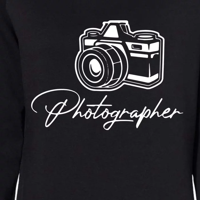 Camera Photographer Lens Cameraman Focus Photography Womens California Wash Sweatshirt