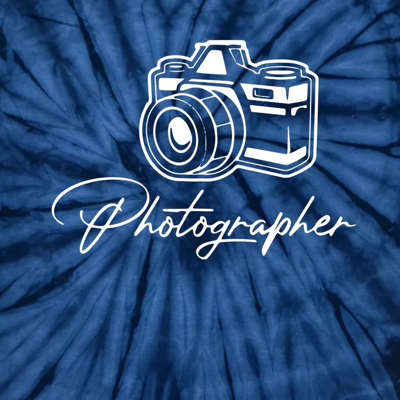 Camera Photographer Lens Cameraman Focus Photography Tie-Dye T-Shirt