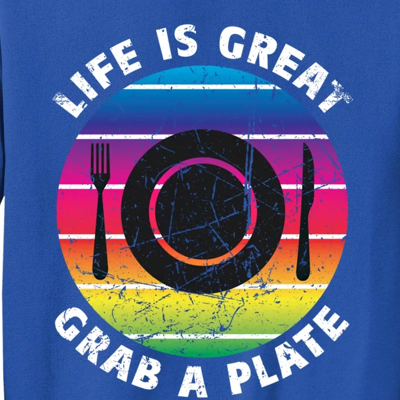 Chef Positivity Life Is Great Cruise Cruising Buffet Foodie Gift Sweatshirt