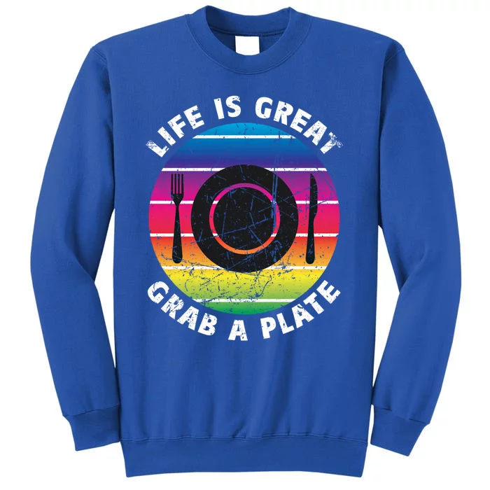 Chef Positivity Life Is Great Cruise Cruising Buffet Foodie Gift Sweatshirt