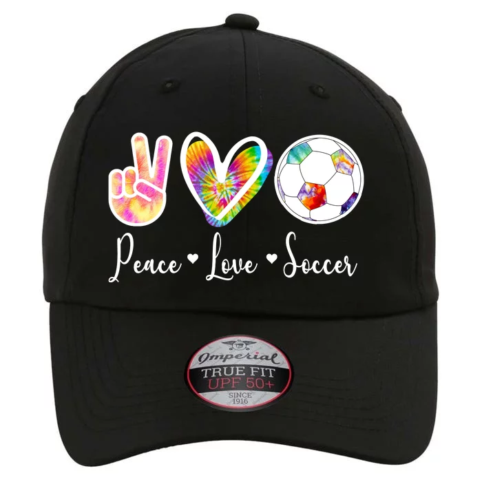 Cute Peace Love Soccer The Original Performance Cap