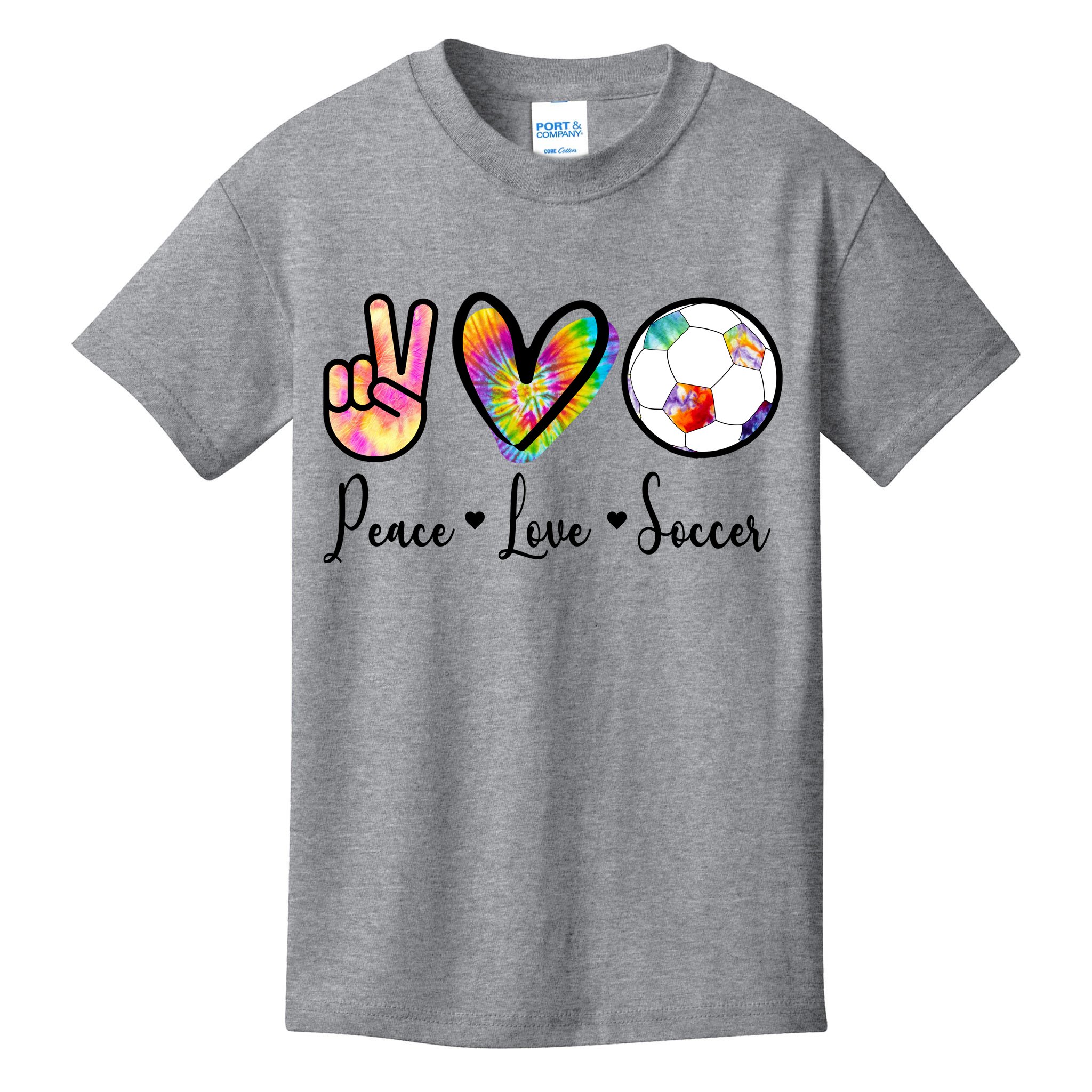 peace love soccer shirt