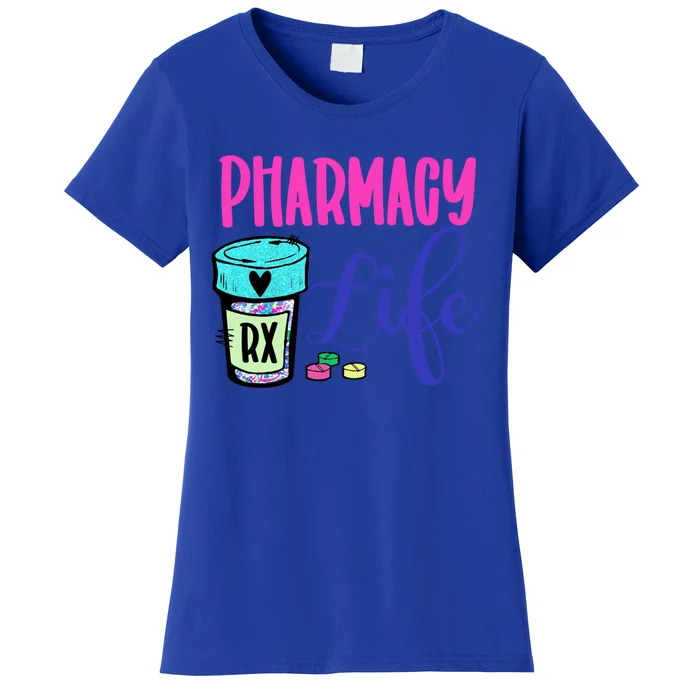 Cute Pharmacy Life Medication Pill Pharmacist Pharmacy Tech Gift Women's T-Shirt