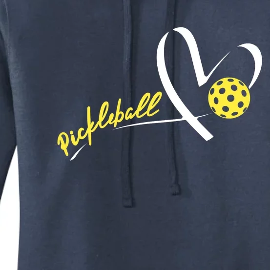 Cute Pickleball Lovers Funny Pickleball Players Gifts Women's Pullover Hoodie