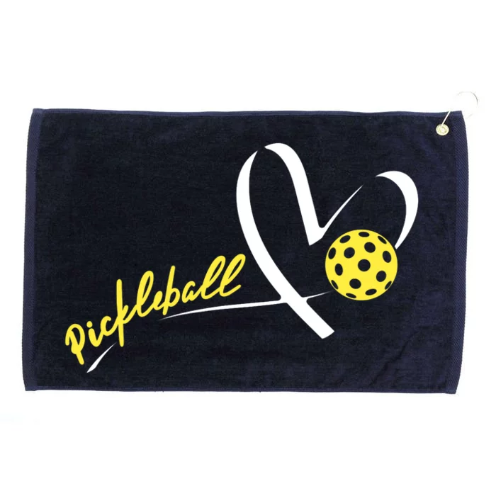 Cute Pickleball Lovers Funny Pickleball Players Gifts Grommeted Golf Towel