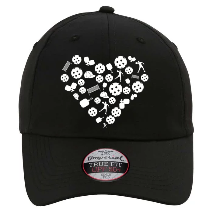 Cool Pickleball Lovers Gifts Heart Shape Valentines Day The Original Performance Cap