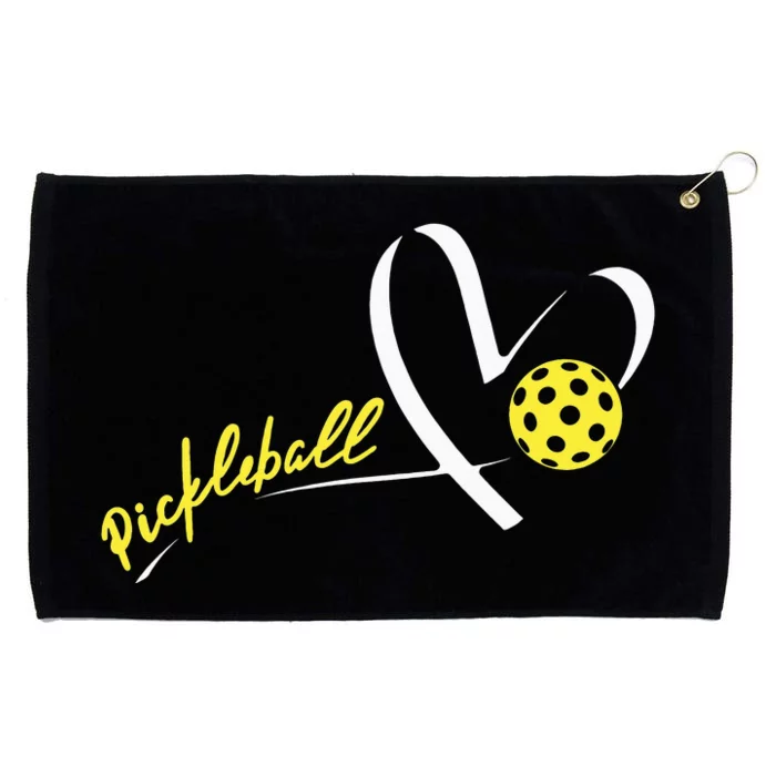 Cute Pickleball Lovers Funny Pickleball Players Gifts Grommeted Golf Towel