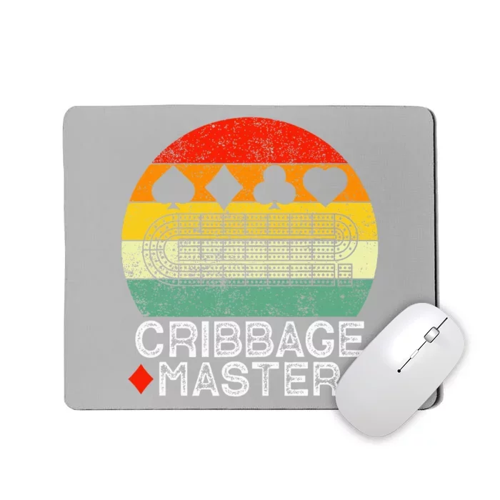 Cribbage Players Lovers Cribbage Board Game Fans Mousepad