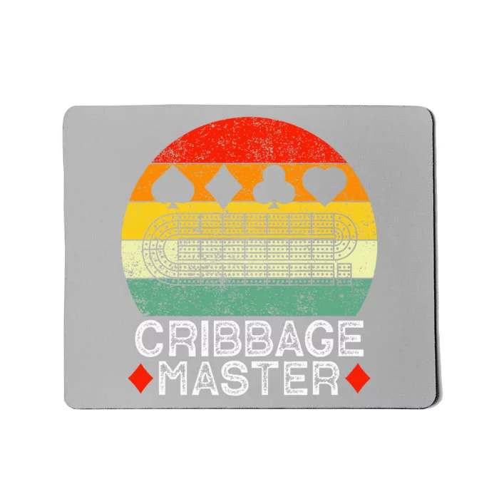 Cribbage Players Lovers Cribbage Board Game Fans Mousepad