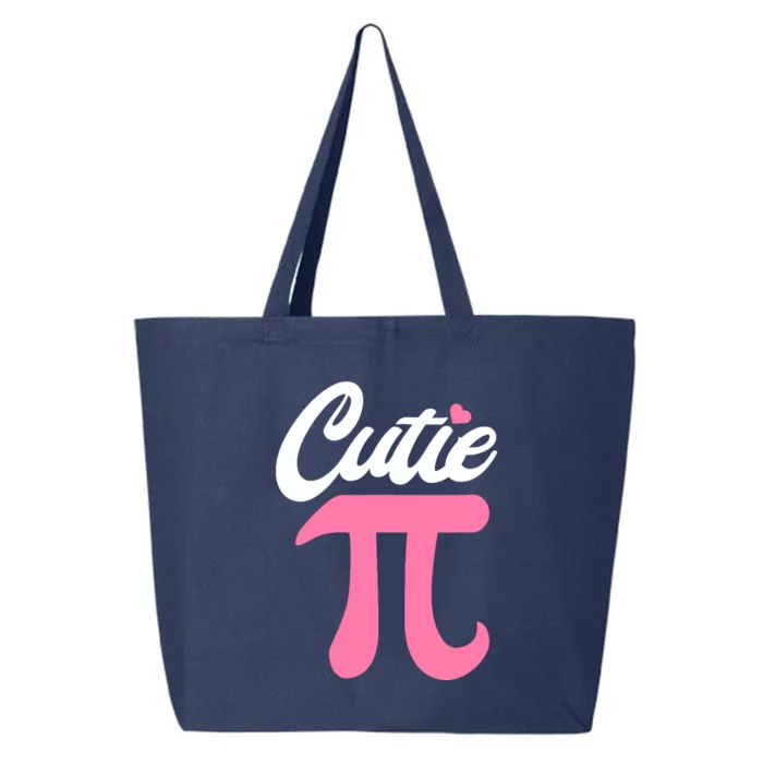 Cutie Pi Math Science Teacher 3.14 Funny Pi Day 25L Jumbo Tote