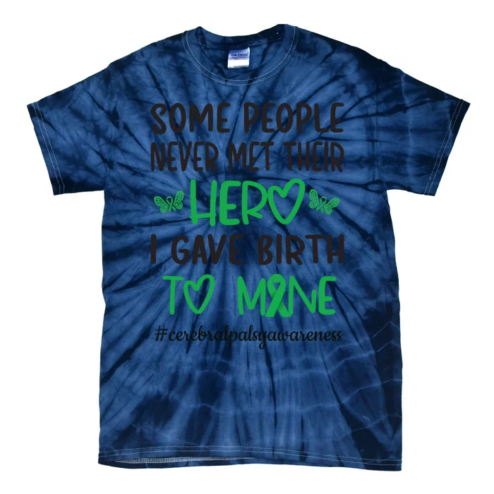 Cerebral Palsy Mom Cerebral Palsy Warrior Gift Tie-Dye T-Shirt