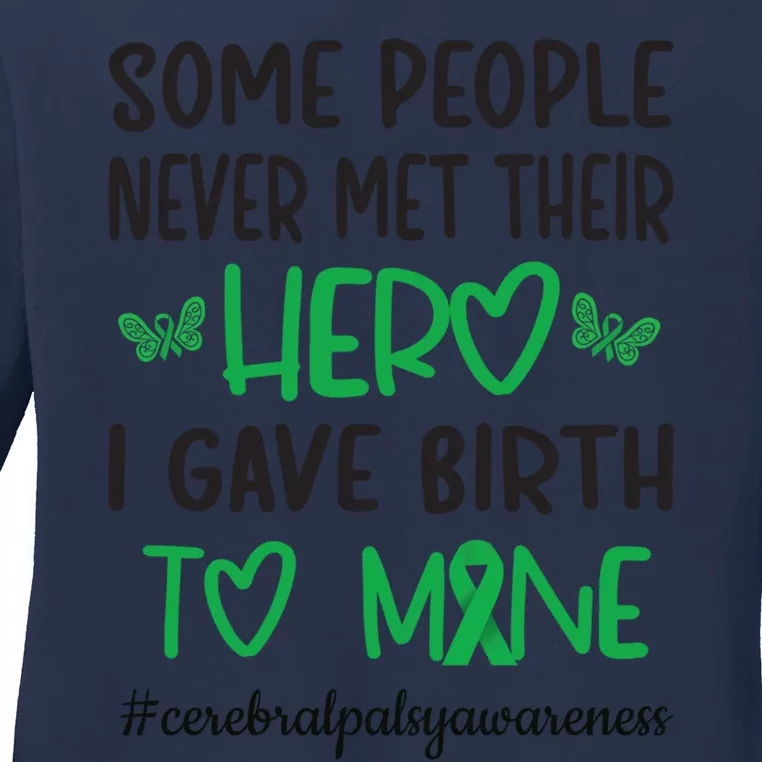 Cerebral Palsy Mom Cerebral Palsy Warrior Gift Ladies Long Sleeve Shirt