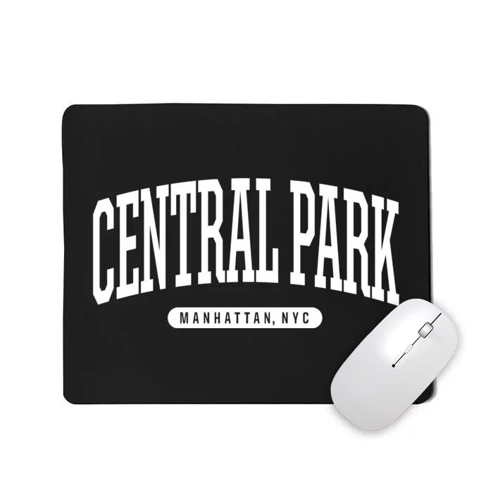 Central Park Manhattan Ny Souvenirs Nyc Borough Central Park Manhattan New York Mousepad