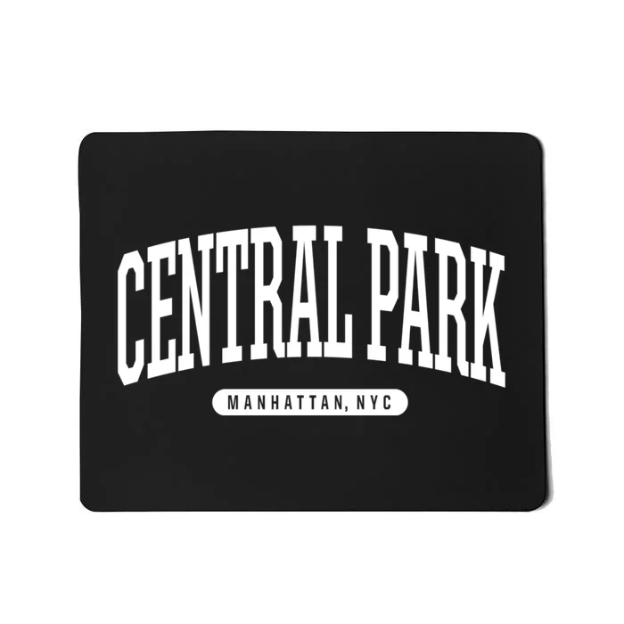 Central Park Manhattan Ny Souvenirs Nyc Borough Central Park Manhattan New York Mousepad