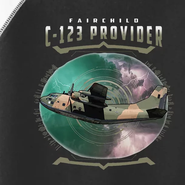 C123 Provider Military Transport Aircraft Pilot Veteran Toddler Fine Jersey T-Shirt