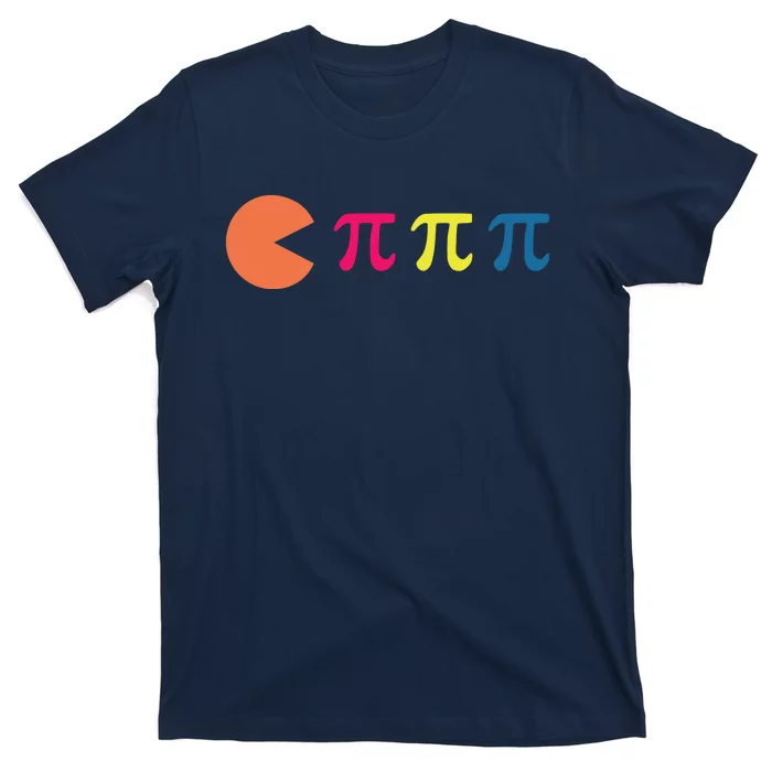 Cool Pac Man Eating Pi T-Shirt