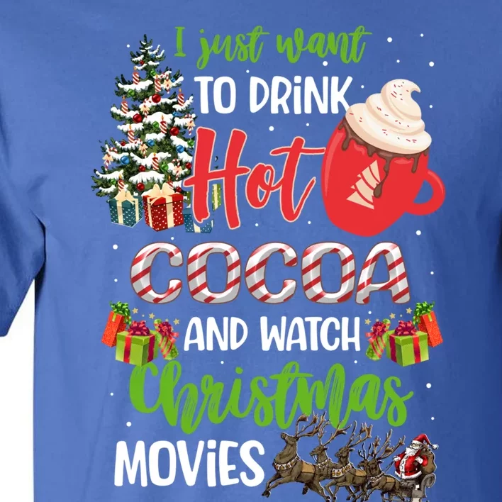 Christmas Plans Movies And Hot Cocoa Gift Tall T-Shirt