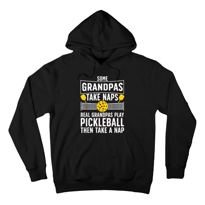 Cool Pickleball Men Grandpa Paddle Sport Pickleball Player Hoodie