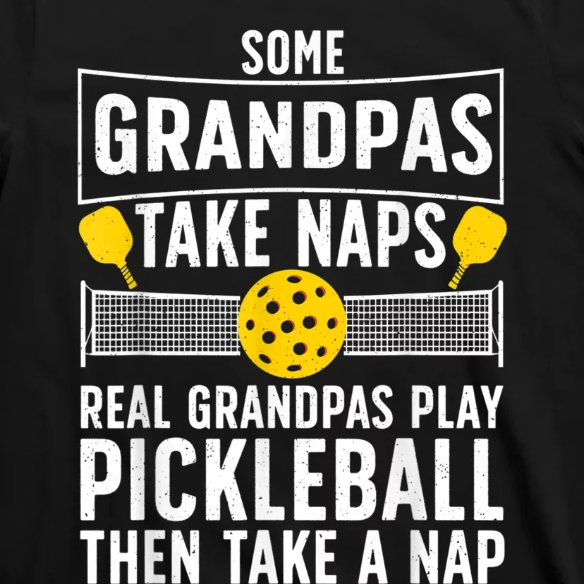 Cool Pickleball Men Grandpa Paddle Sport Pickleball Player T-Shirt