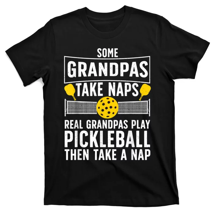 Cool Pickleball Men Grandpa Paddle Sport Pickleball Player T-Shirt