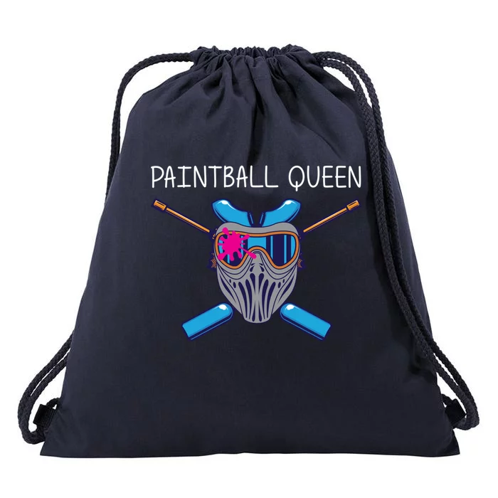 Cool Paintball Mom Paint Weapon Tactical Target Meaningful Gift Drawstring Bag