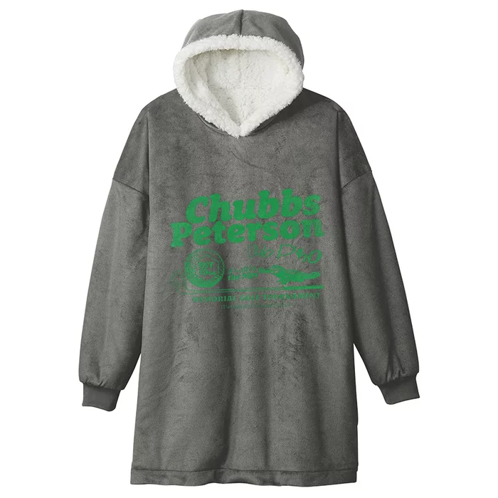 Chubbs Peterson Memorial Golf Hooded Wearable Blanket