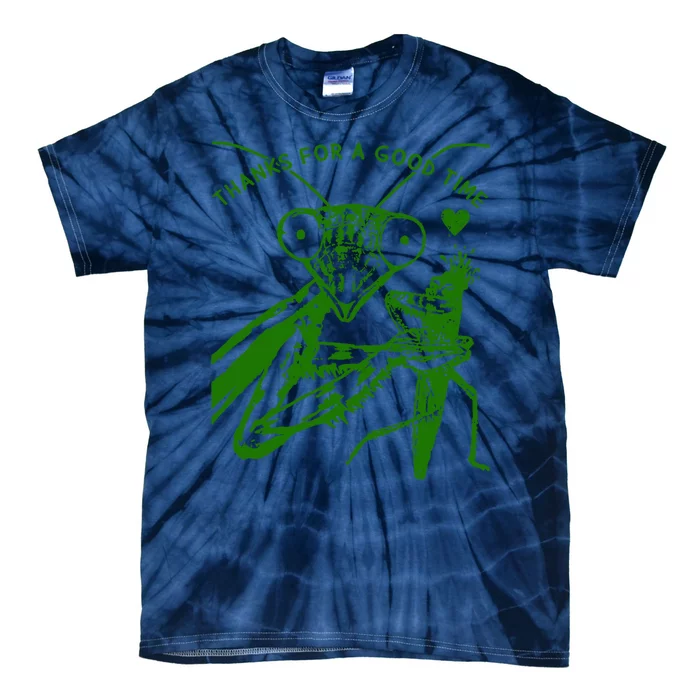 Cute Praying Mantis Love Funny Praying Mantis Tie-Dye T-Shirt