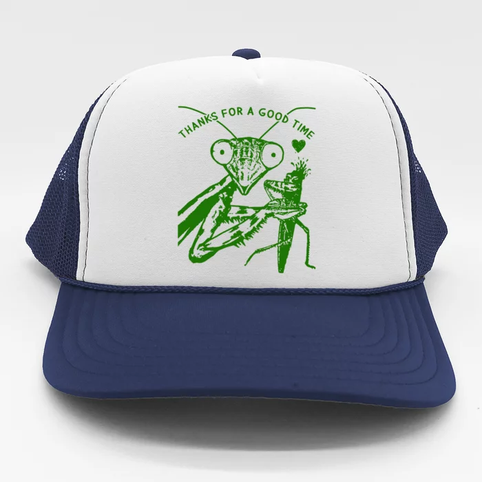 Cute Praying Mantis Love Funny Praying Mantis Trucker Hat