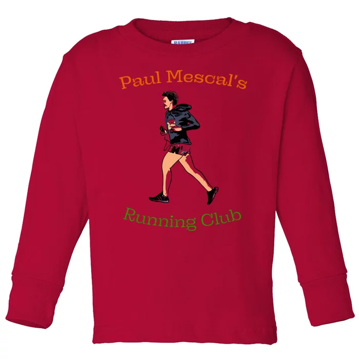 Camiseta Paul Mescal’S Running Club Toddler Long Sleeve Shirt