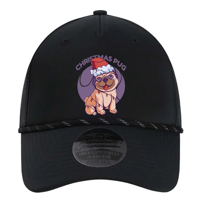 Christmas Pug Meaningful Gift Performance The Dyno Cap