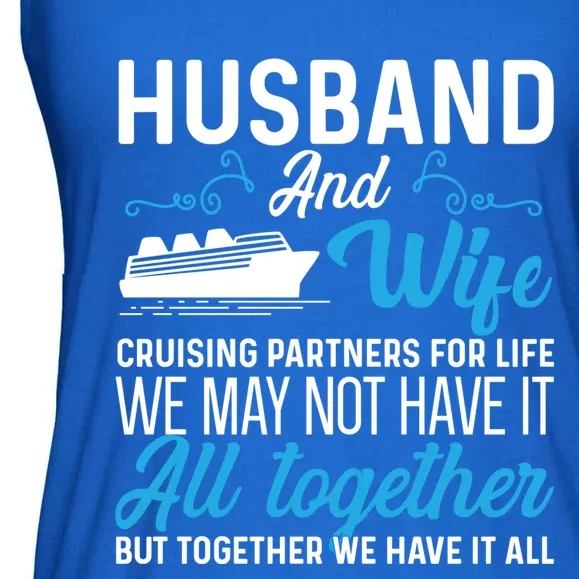 Cruising Partners Meaningful Gift Cruise Ship Husband Wife For Life Gift Ladies Essential Flowy Tank