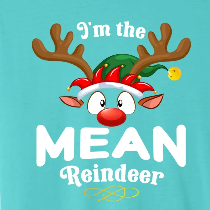 Christmas Pjs Mean Xmas Reindeer Matching Great Gift ChromaSoft Performance T-Shirt