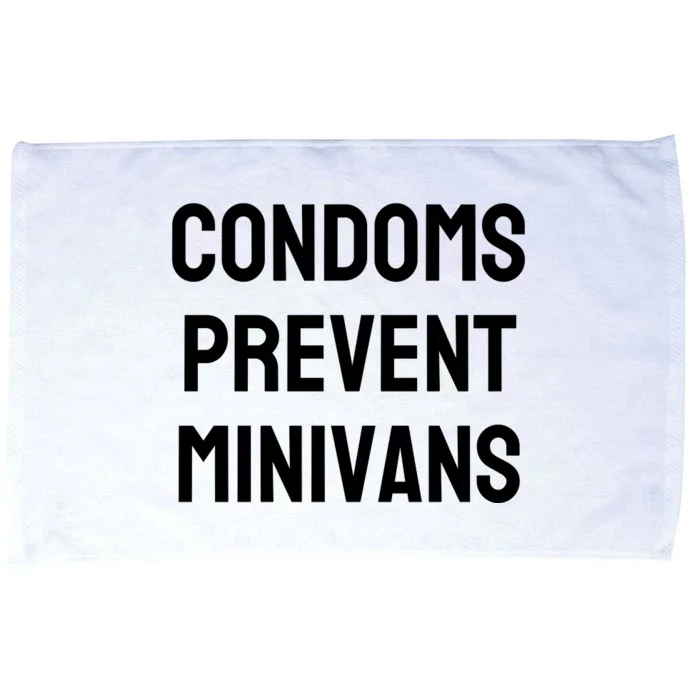 Condoms Prevent Minivans Microfiber Hand Towel