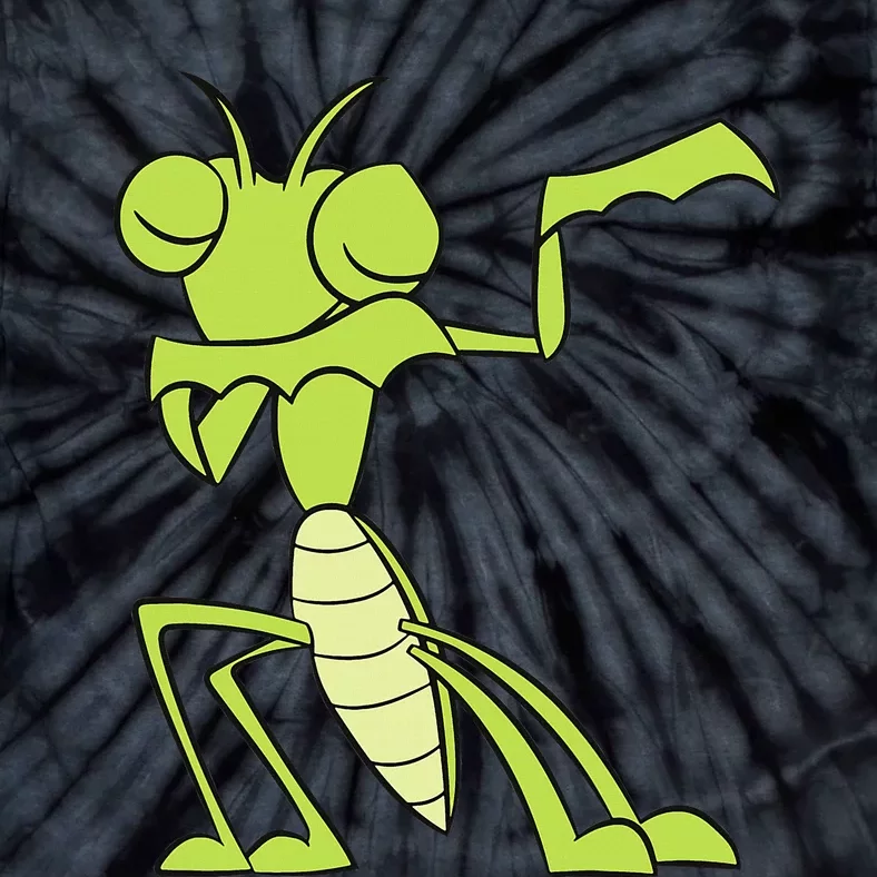 Cute Praying Mantis In A Insect Praying Mantis Tie-Dye T-Shirt