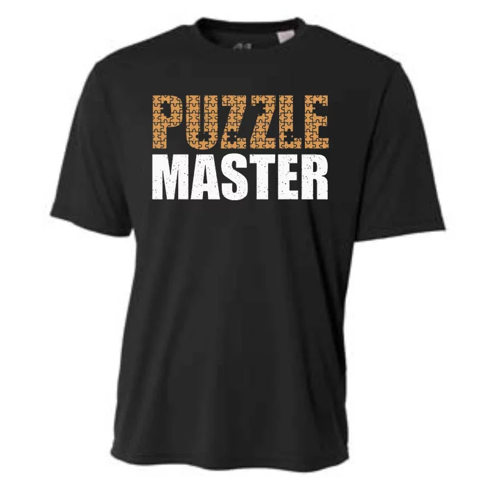 Cool Puzzle Master Jigsaw Piece Puzzle Lovers Cooling Performance Crew T-Shirt